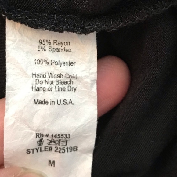 W5 open cardigan / kimono black size medium. - Picture 10 of 10